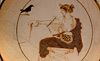 Apollo with lyre Delphi Archaeological Museum 480-470 BC. ancient Greece stock photos