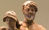 Zeus carrying Ganymede Archaeological Museum Olympia ancient Greece stock photos