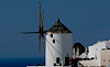 Island of Santorini Oia Windmill Greece stock photos