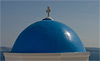 Island of Santorini Oia Church Greece stock photos