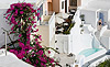 Island of Santorini Cliff View Greece stock photos